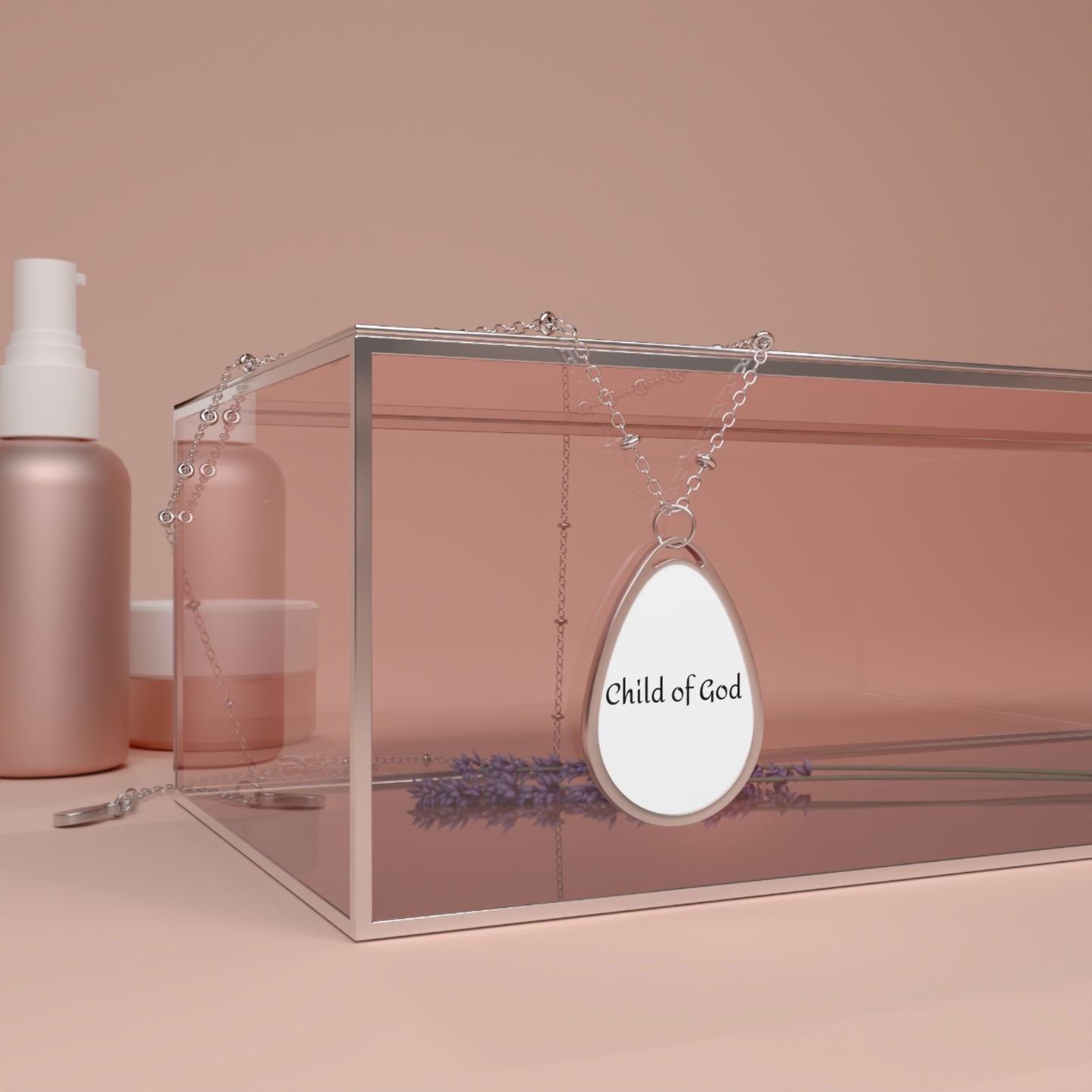 Child of God Oval Necklace - Meaningful Religious Jewelry