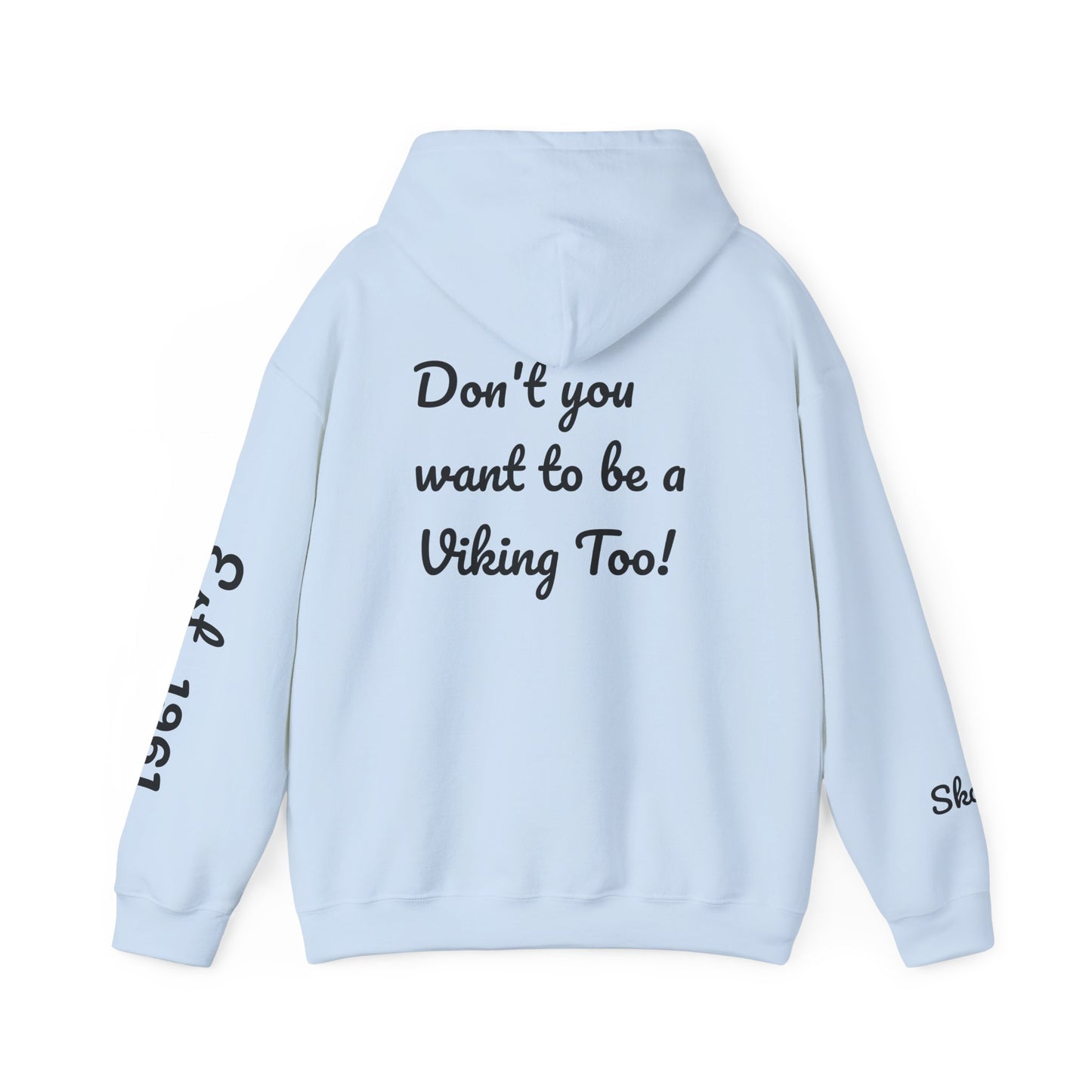 He's A Viking Unisex Heavy Blend Hooded Sweatshirt