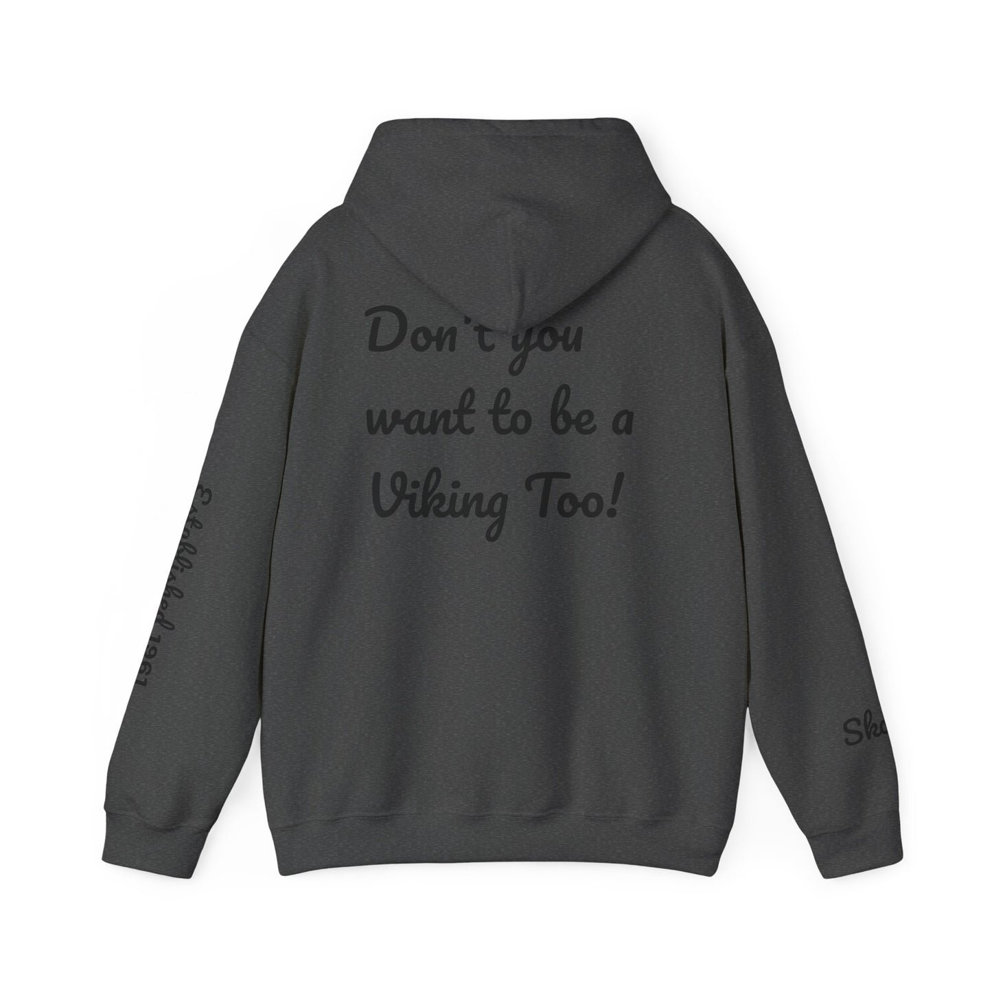 Viking Pride Hooded Sweatshirt - She's A Viking