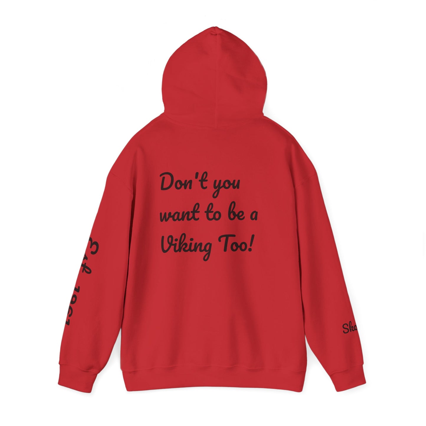 He's A Viking Unisex Heavy Blend Hooded Sweatshirt