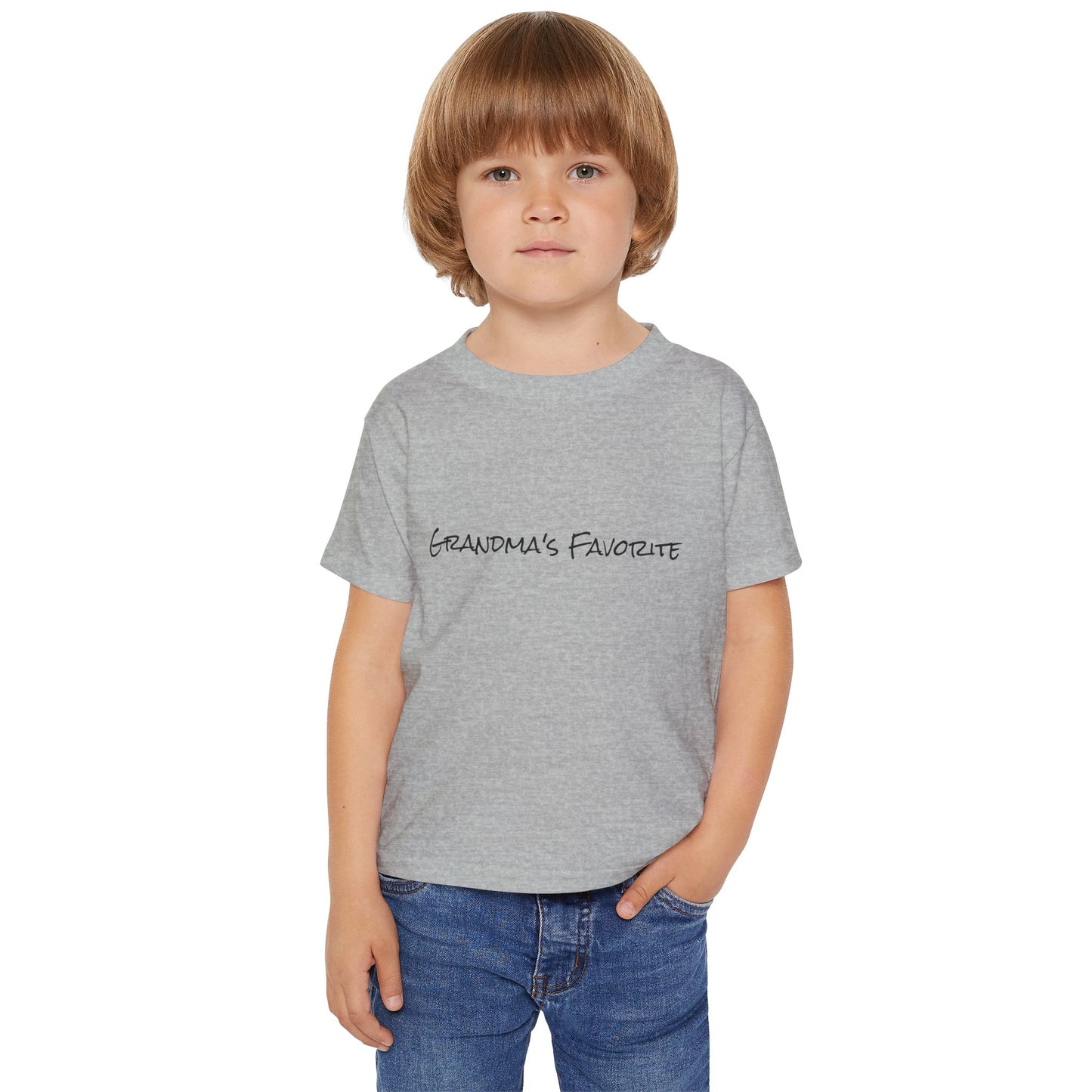 Toddler T-shirt: 'Grandma's Favorite' & 'Don't Listen to My Sister'