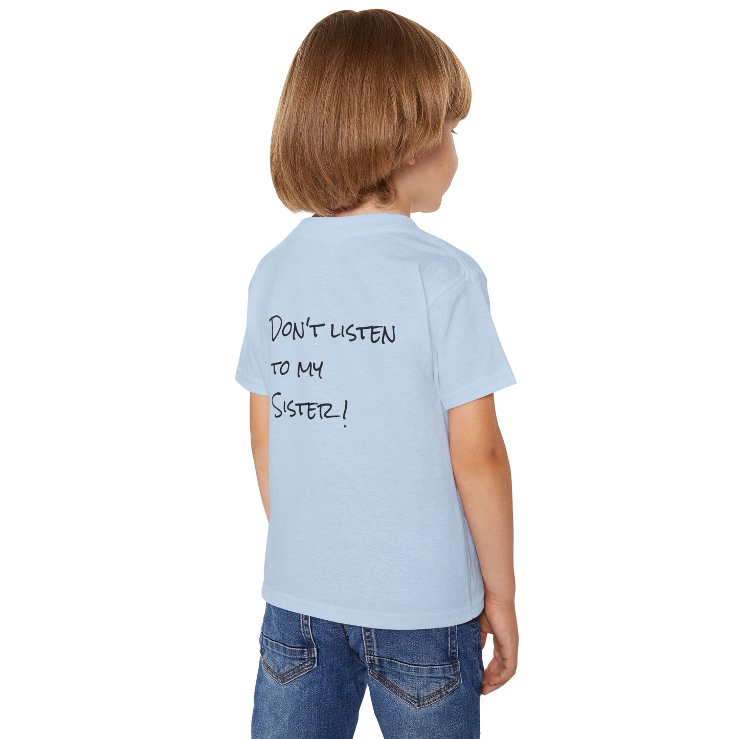 Toddler T-shirt: 'Grandma's Favorite' & 'Don't Listen to My Sister'