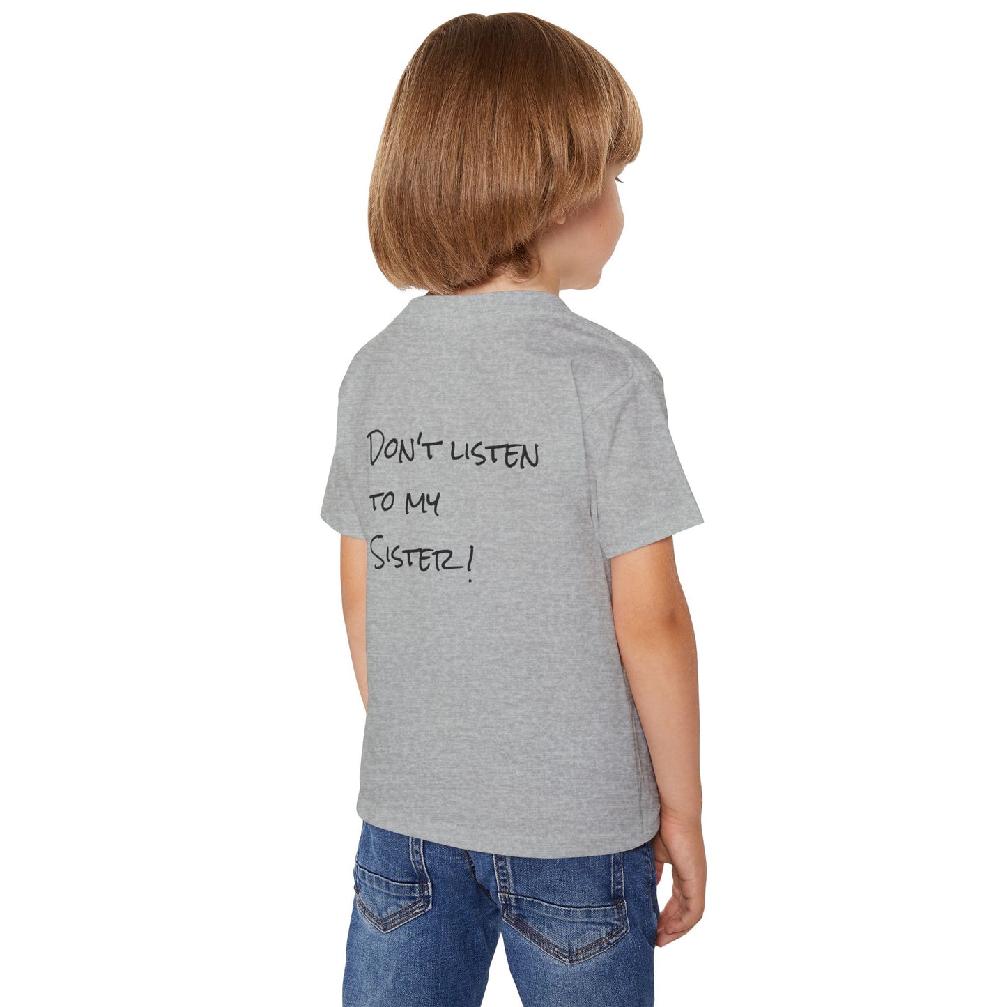 Toddler T-shirt: 'Grandma's Favorite' & 'Don't Listen to My Sister'