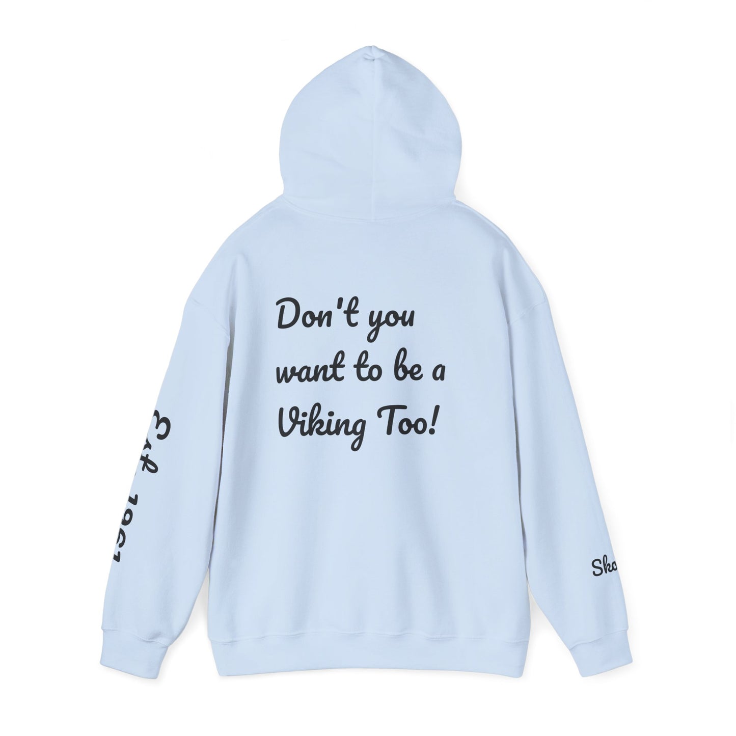 He's A Viking Unisex Heavy Blend Hooded Sweatshirt