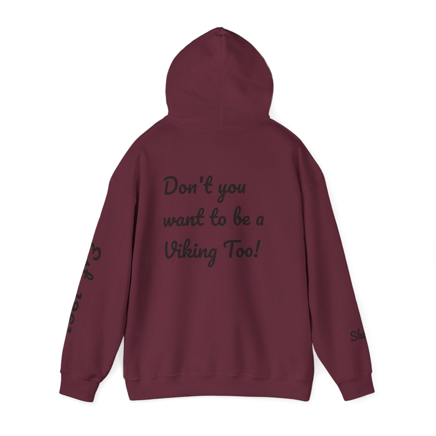 He's A Viking Unisex Heavy Blend Hooded Sweatshirt