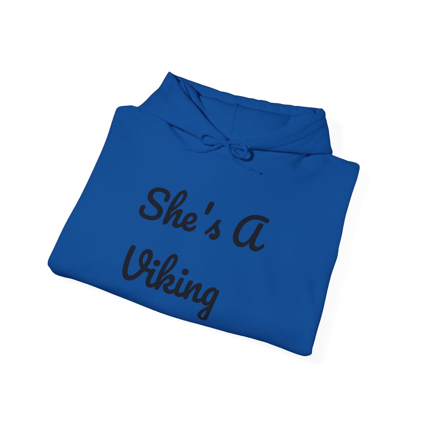 Viking Pride Hooded Sweatshirt - She's A Viking
