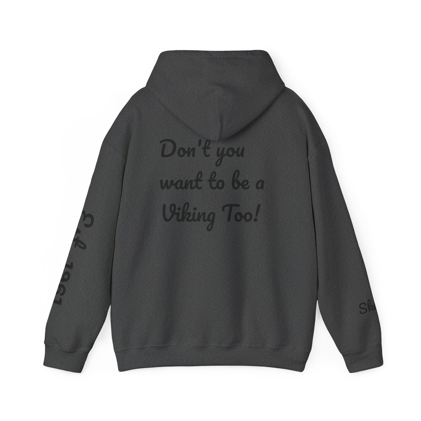 He's A Viking Unisex Heavy Blend Hooded Sweatshirt