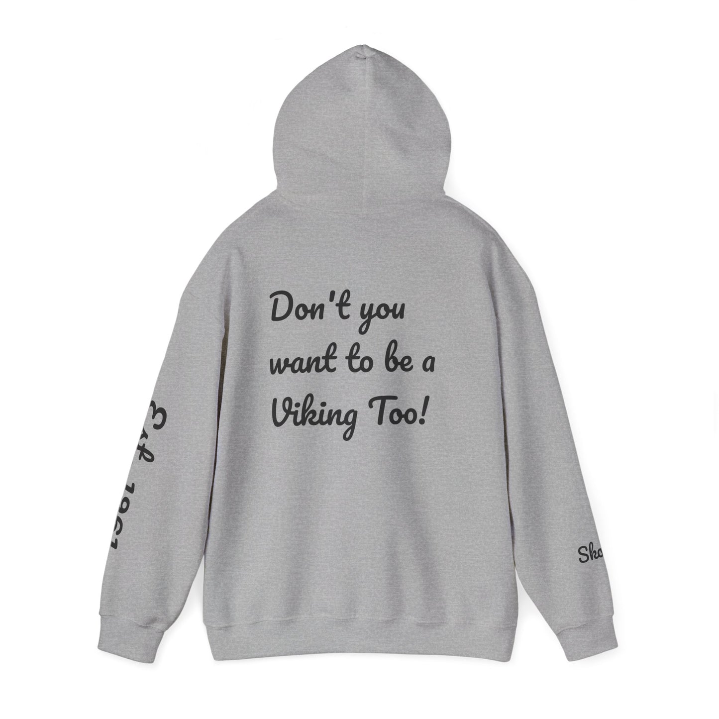 He's A Viking Unisex Heavy Blend Hooded Sweatshirt