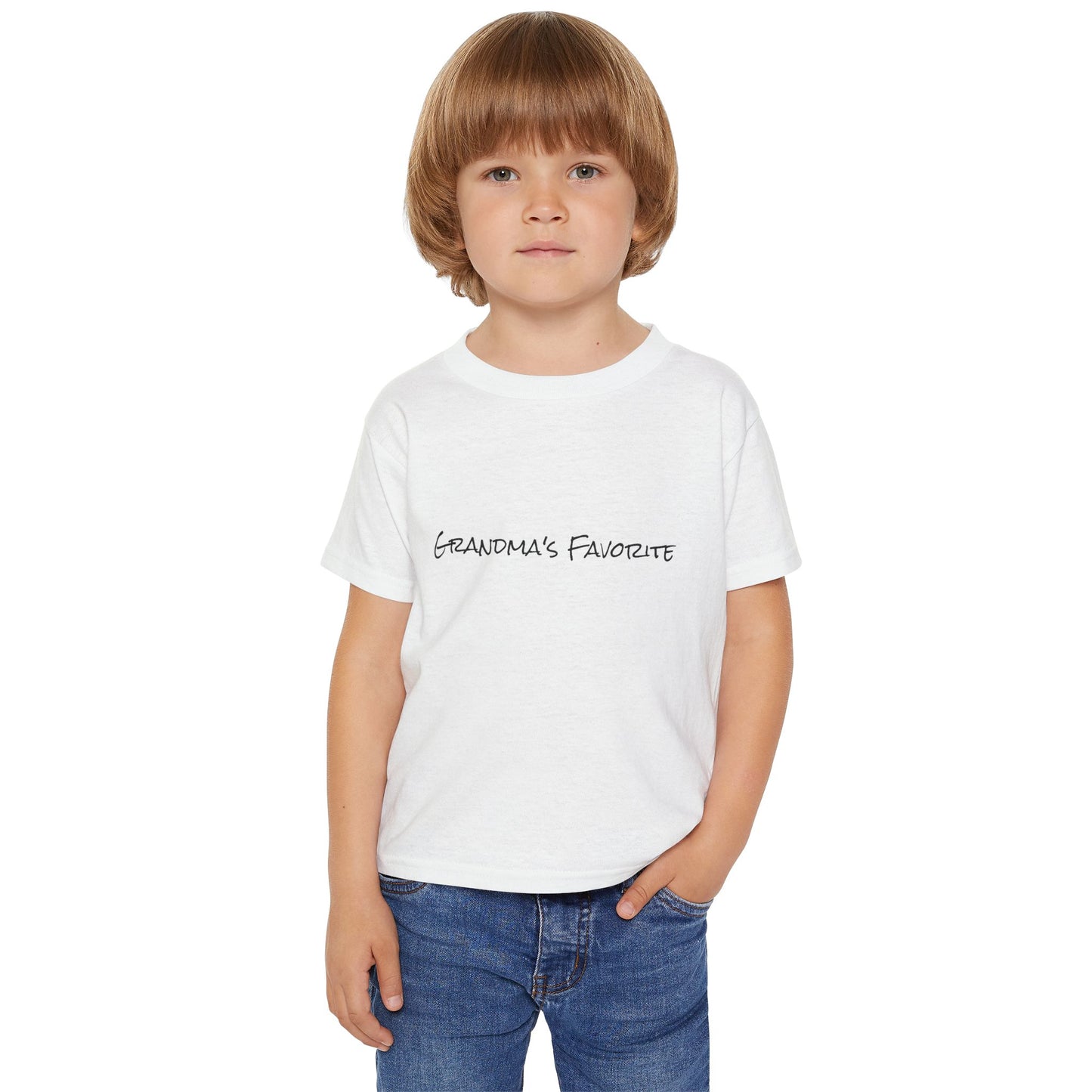Grandma's Favorite Toddler T-Shirt - Playful Funny Kids Tee
