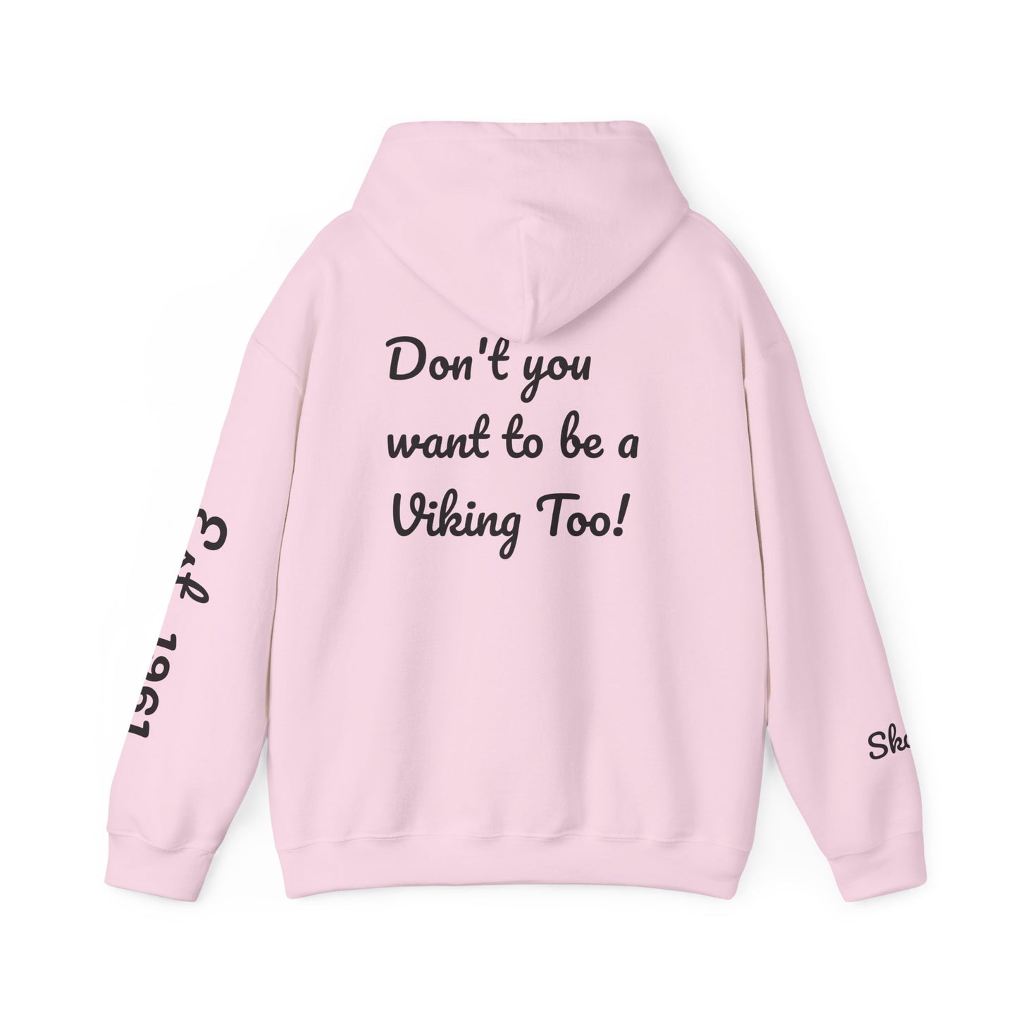 He's A Viking Unisex Heavy Blend Hooded Sweatshirt