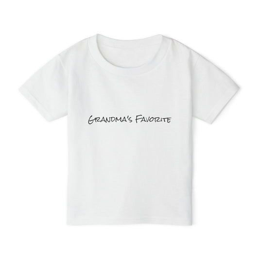 Toddler T-shirt: 'Grandma's Favorite' & 'Don't Listen to My Sister'