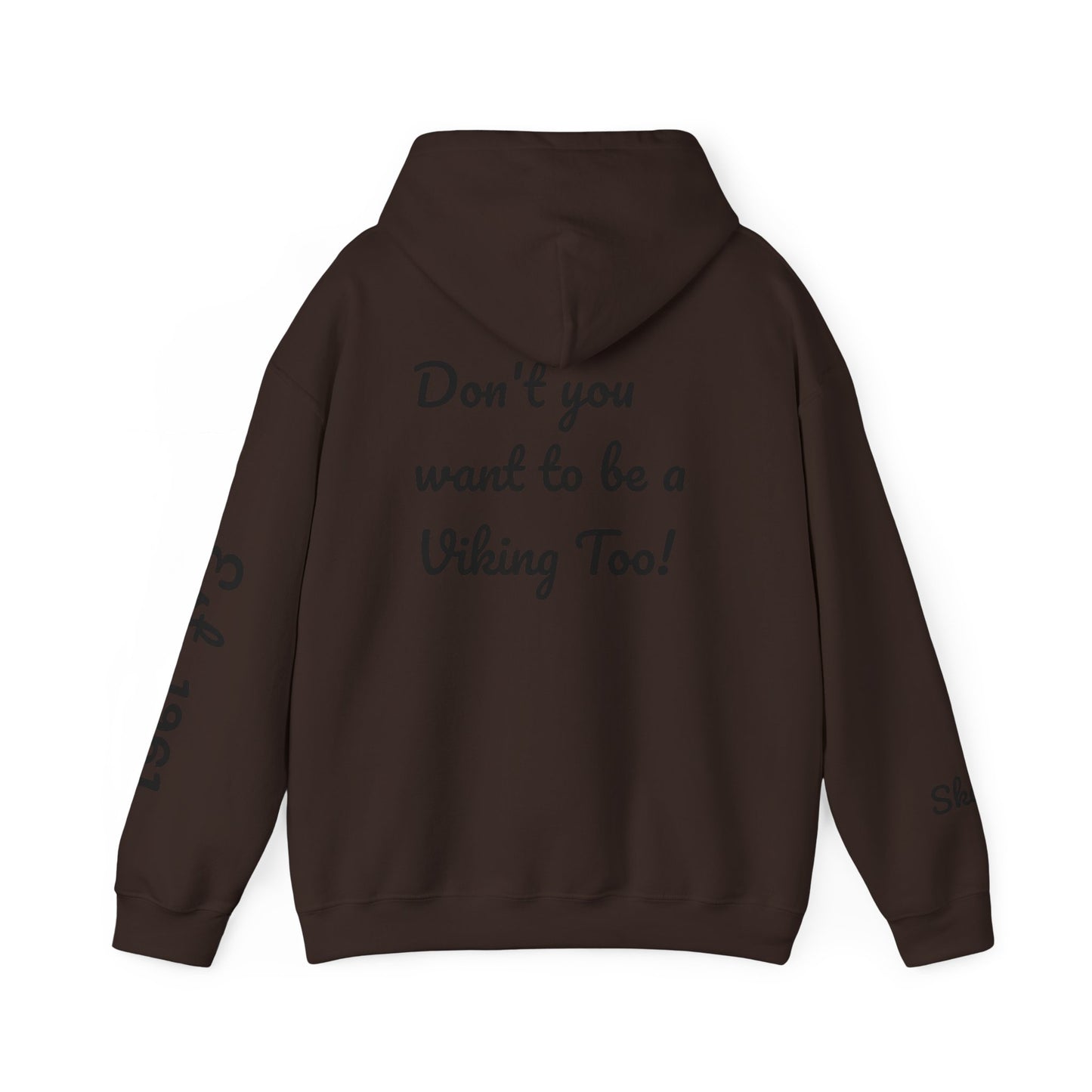 He's A Viking Unisex Heavy Blend Hooded Sweatshirt