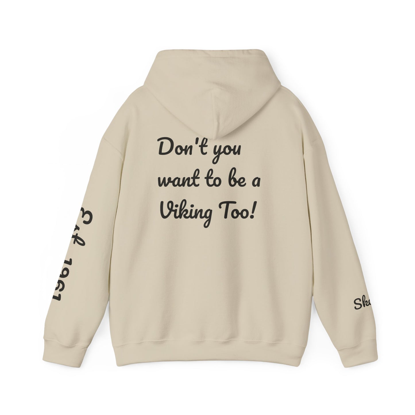 He's A Viking Unisex Heavy Blend Hooded Sweatshirt
