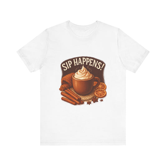 Sip Happens Unisex Jersey Tee
