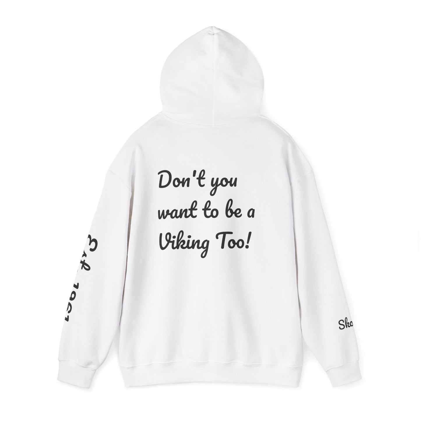 He's A Viking Unisex Heavy Blend Hooded Sweatshirt