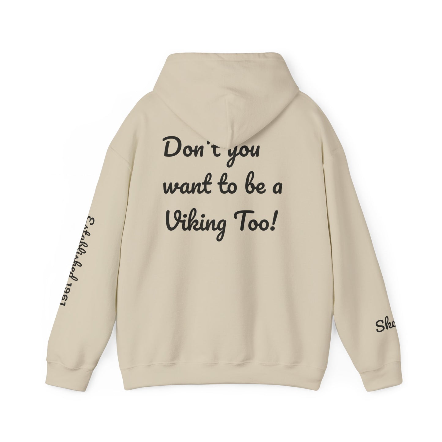 Viking Pride Hooded Sweatshirt - She's A Viking
