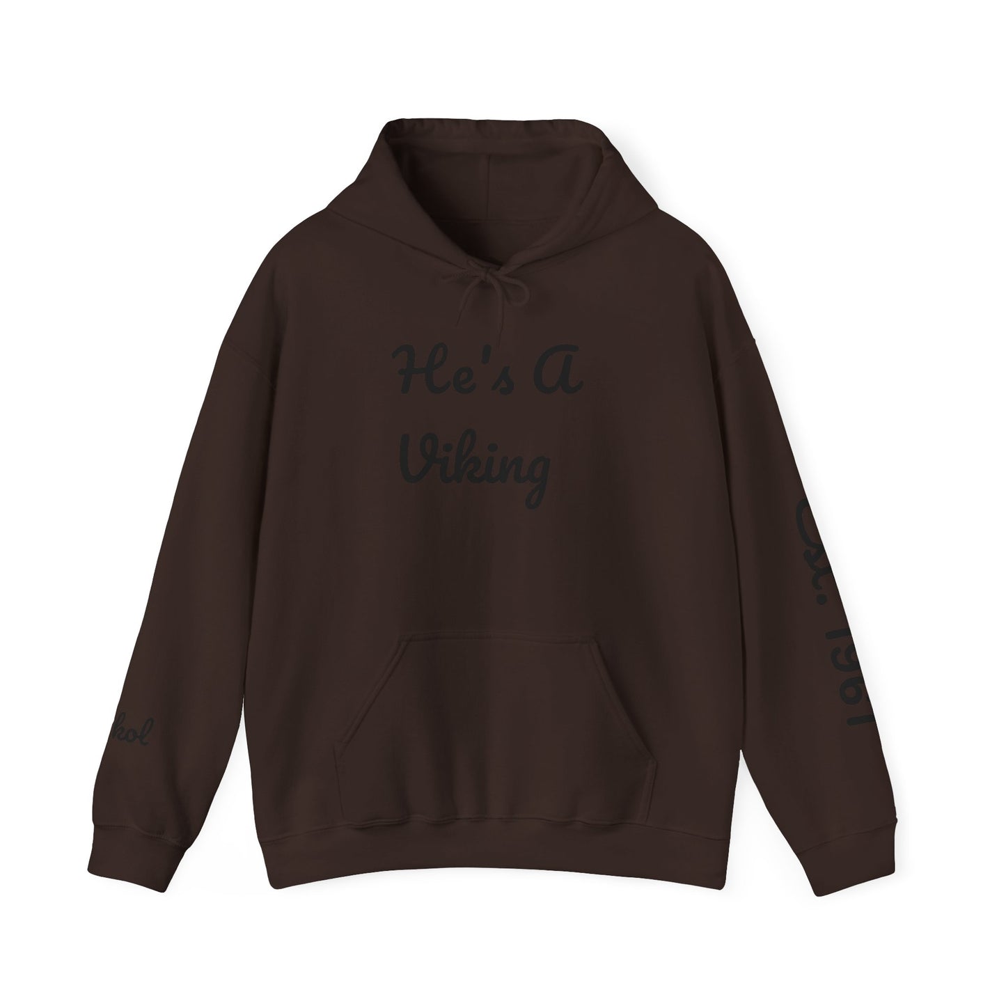 He's A Viking Unisex Heavy Blend Hooded Sweatshirt