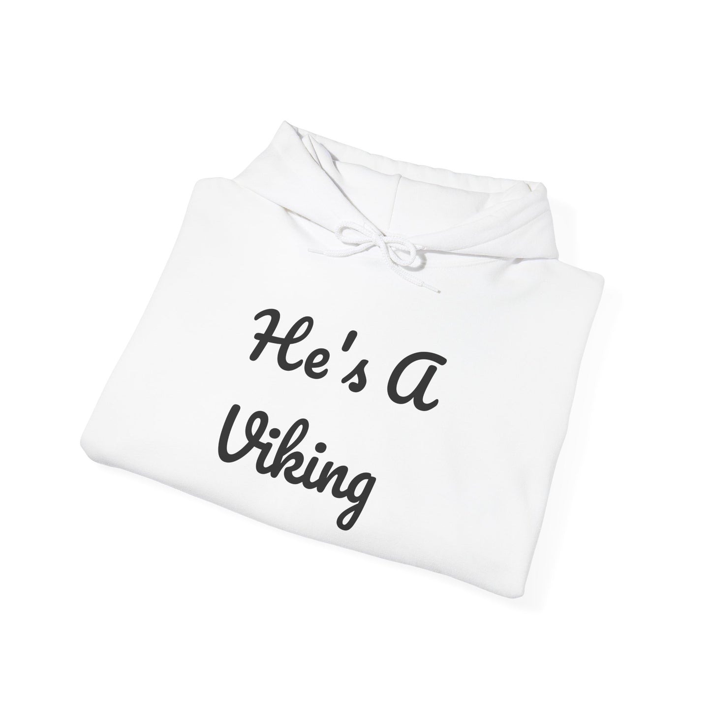 He's A Viking Unisex Heavy Blend Hooded Sweatshirt