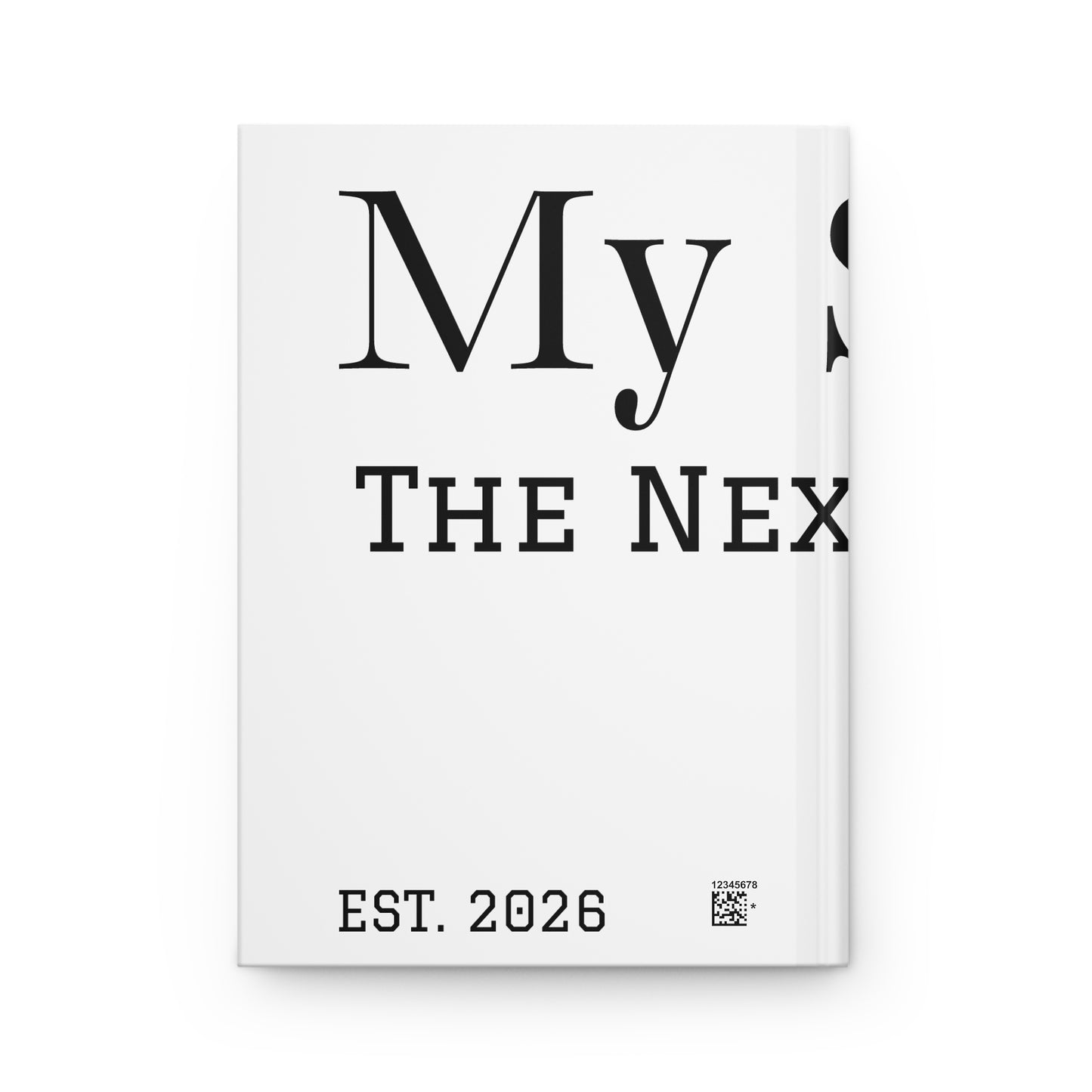 Personalized Hardcover Journal - My Story Chapter 2026