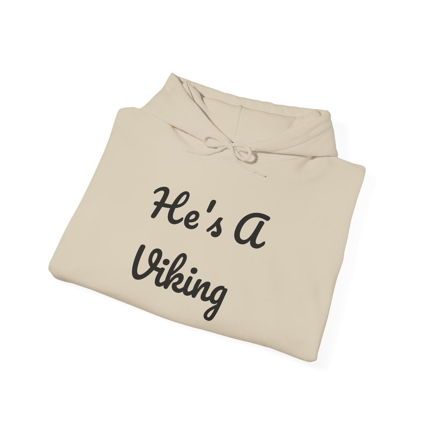 He's A Viking Unisex Heavy Blend Hooded Sweatshirt