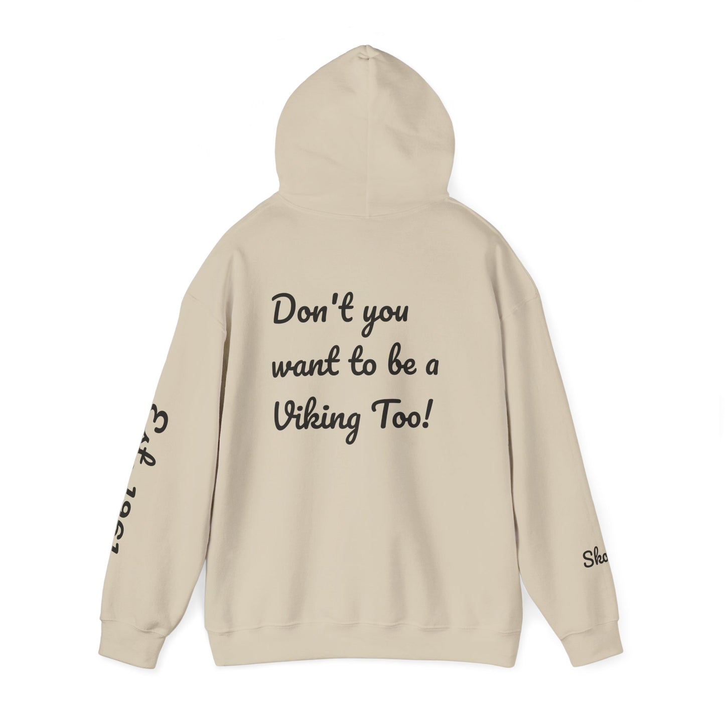 He's A Viking Unisex Heavy Blend Hooded Sweatshirt