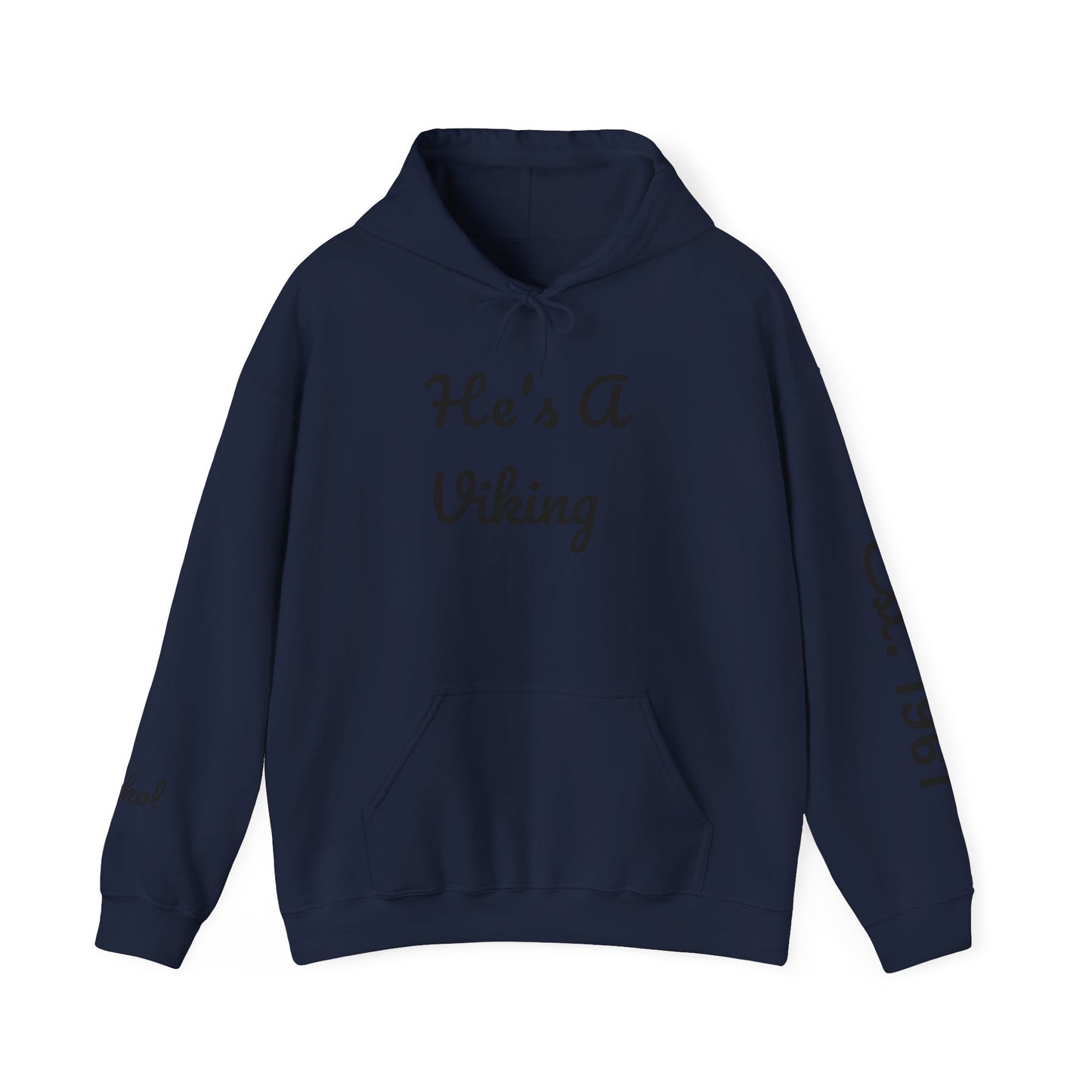 He's A Viking Unisex Heavy Blend Hooded Sweatshirt