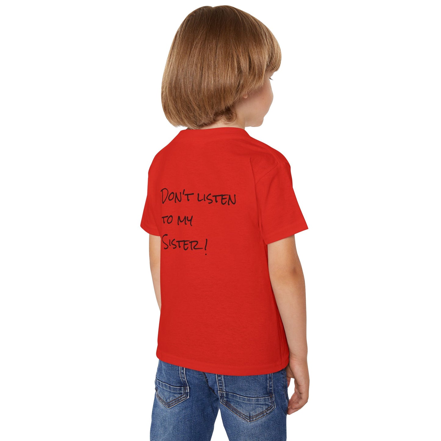 Toddler T-shirt: 'Grandma's Favorite' & 'Don't Listen to My Sister'