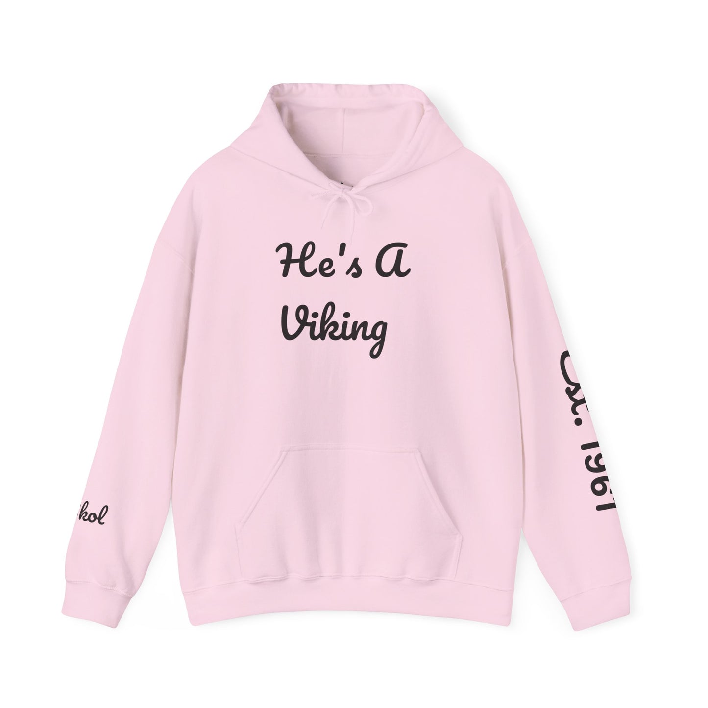 He's A Viking Unisex Heavy Blend Hooded Sweatshirt