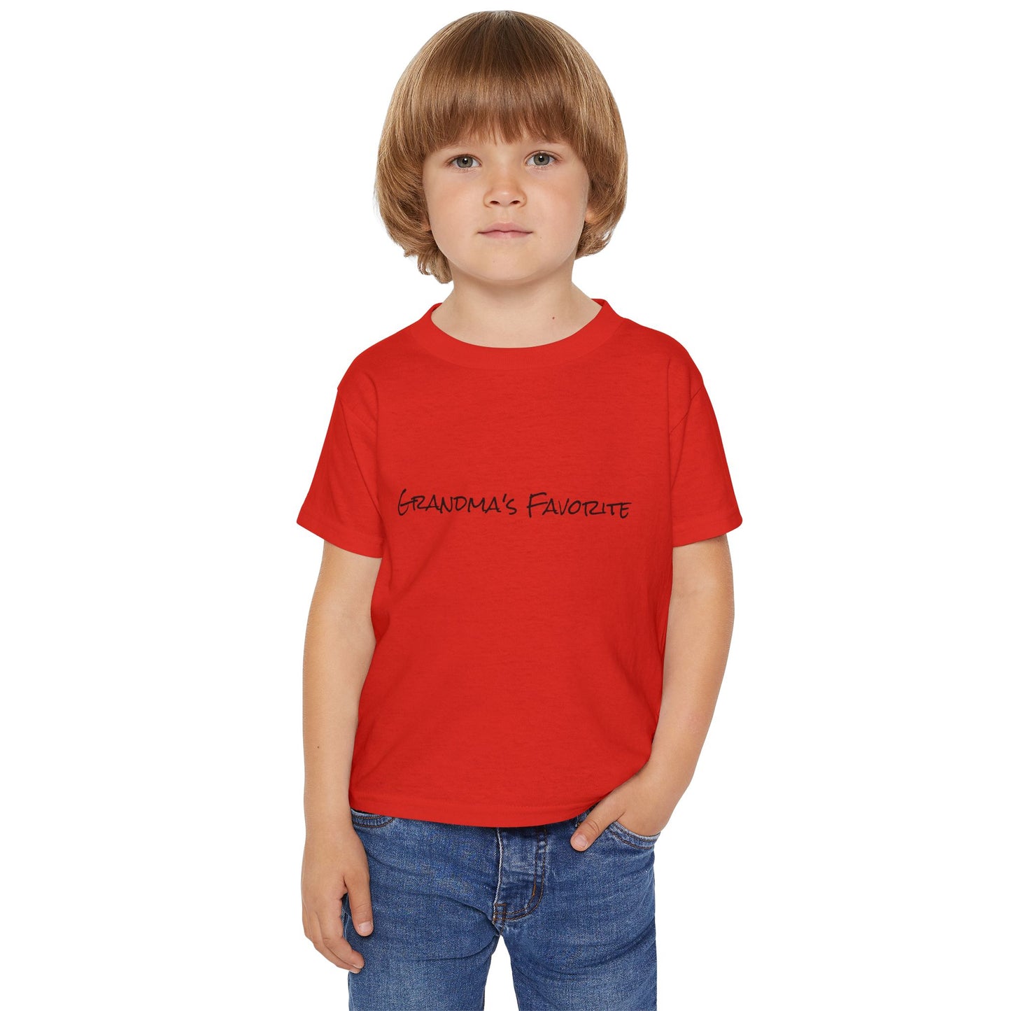 Toddler T-shirt: 'Grandma's Favorite' & 'Don't Listen to My Sister'